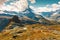 Matterhorn covered with clouds