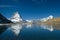 Matterhorn with Lake Riffelsee