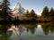 Matterhorn reflecting 05, Grindjisee, Switzerland