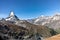 Matterhorn seen from the Swiss side