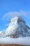 Matterhorn snow peak close-up, Switzerland