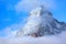 Matterhorn snow peak close-up, Switzerland