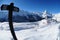 Matterhorn winter landscape