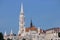 Matthias church and Fishermans bastion towers Budapest