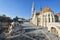 Matthias Church and King Saint Stephen statue