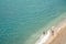 Mattinata Faraglioni stacks and beach coast of Baia Delle Zagare, Vieste Gargano, Apulia, Italy