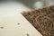 Mattress with coconut fiber. Coconut coir and Nature para latex rubber. Grated coconut shell for the production of mattresses.