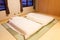 Mattress on Tatami mat.