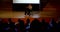 Mature Caucasian disabled businessman speaking in business seminar in auditorium 4k