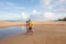 Mature Couple at the Beach in Brazil