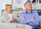 Mature couple decide family matters and find out relationship