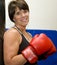 Mature Woman boxing