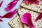 Matzo or matzah is bread traditionally eaten by Jews during the week-long Passover holiday
