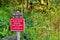 Maui haleakala state park caution signs