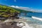 Maui Hawaii USA -rocky shore at south coast