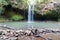 Maui, Hawaii Waterfall - Twin Falls in Motion, tourist stop on the Road to Hana