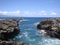 Maui sun and rocky shore