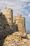 Maumere fortress and sea near Anamur, Turkey