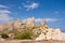 Maumere fortress and sea near Anamur, Turkey