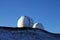 Mauna Kea Keck telescopes Hawaii blue sky