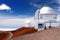 Mauna Kea Observatories on top of Mauna Kea mountain peak, Hawaii, USA