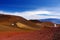 Mauna Kea Observatories on top of Mauna Kea mountain peak, Hawaii, USA