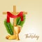 Maundy Thursday vector illustration