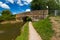 Maunsel Lock, canal lock on the Bridgewater and Taunton Canal