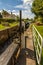 Maunsel Lock, canal lock on the Bridgewater and Taunton Canal