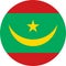 Mauritania Flag Africa illustration vector eps