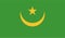 Mauritania Flag Vector Illustration EPS