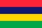 Mauritius national flag. Vector illustration. Port Louis