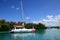 Mauritius, picturesque Ile aux cerfs in Mahebourg area