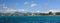 Mauritius shoreline panorama