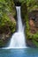 Mauritius. Small falls in Valley of 23 colors of the Earth park inMare-aux-Aiguilles