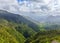 Mauritius, view of mountains