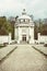 Mausoleum of The Andrassy family near castle Krasna Horka, old f