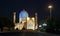 Mausoleum of Bibi Khanum at night, Uzbekistan, Samarkand