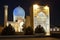 Mausoleum of Bibi Khanum at night, Uzbekistan, Samarkand