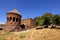 The mausoleum of Emir Bayindir is dated to 1481 in Ahlat district of Bitlis province.