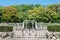 Mausoleum of Empress Jingu in Nara, Japan. She was the wife of the 14th emperor of Japan