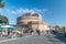 The Mausoleum of Hadrian, usually known as Castel Sant\\\'Angelo (English: Castle of the Holy Angel
