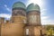 Mausoleum of Kazy-zade Rumi. The ensemble of the mausoleums of the Karakhanid and Timurid nobility Shakhi-Zinda. Samarkand,