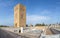 The Mausoleum of Mohammed V and Hassan Tower in Rabat, Morocco