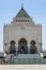 The Mausoleum of Mohammed V located in Rabat, Morocco.