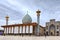 Mausoleum and mosque Shah Cheragh Holy Shrine in Shiraz, Iran.