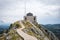 Mausoleum on the top of mount Lovchen in Montenegro