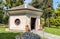 Mausoleum in the Villa Taranto Botanical Gardens, Italy