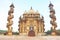 mausoleum of the Wazir of Junagadh, Mohabbat Maqbara Palace junagadh india