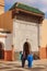 Mausoleum. Zaouia sidi bel abbes. Marrakesh. Morocco